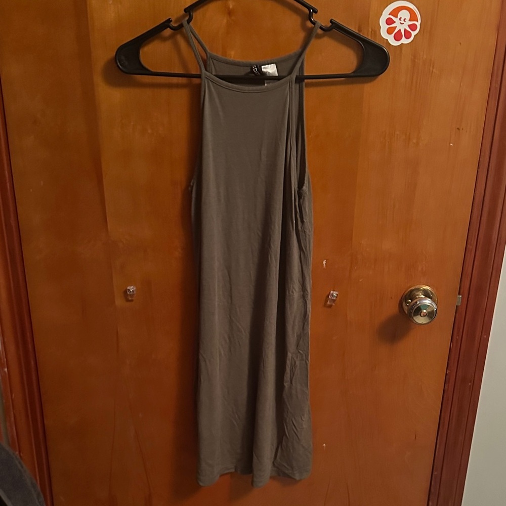 H&M Charcoal Sleeveless Top